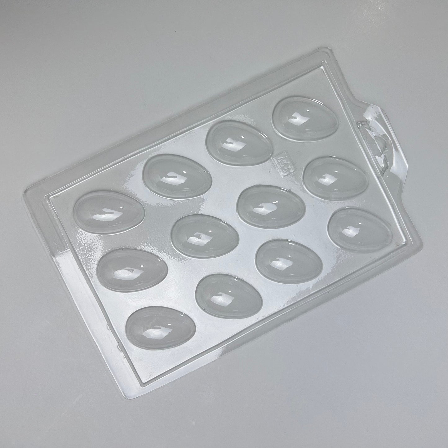 Molde 12 huevos de acetato