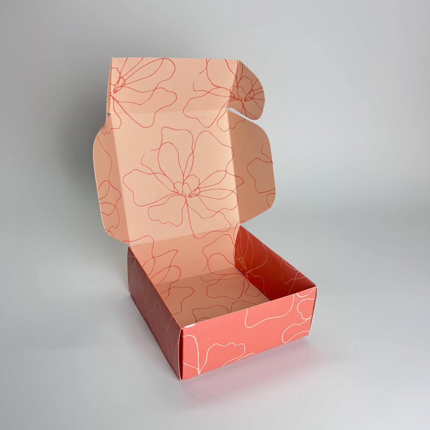 Caja 12x12x5 cm Magnolias