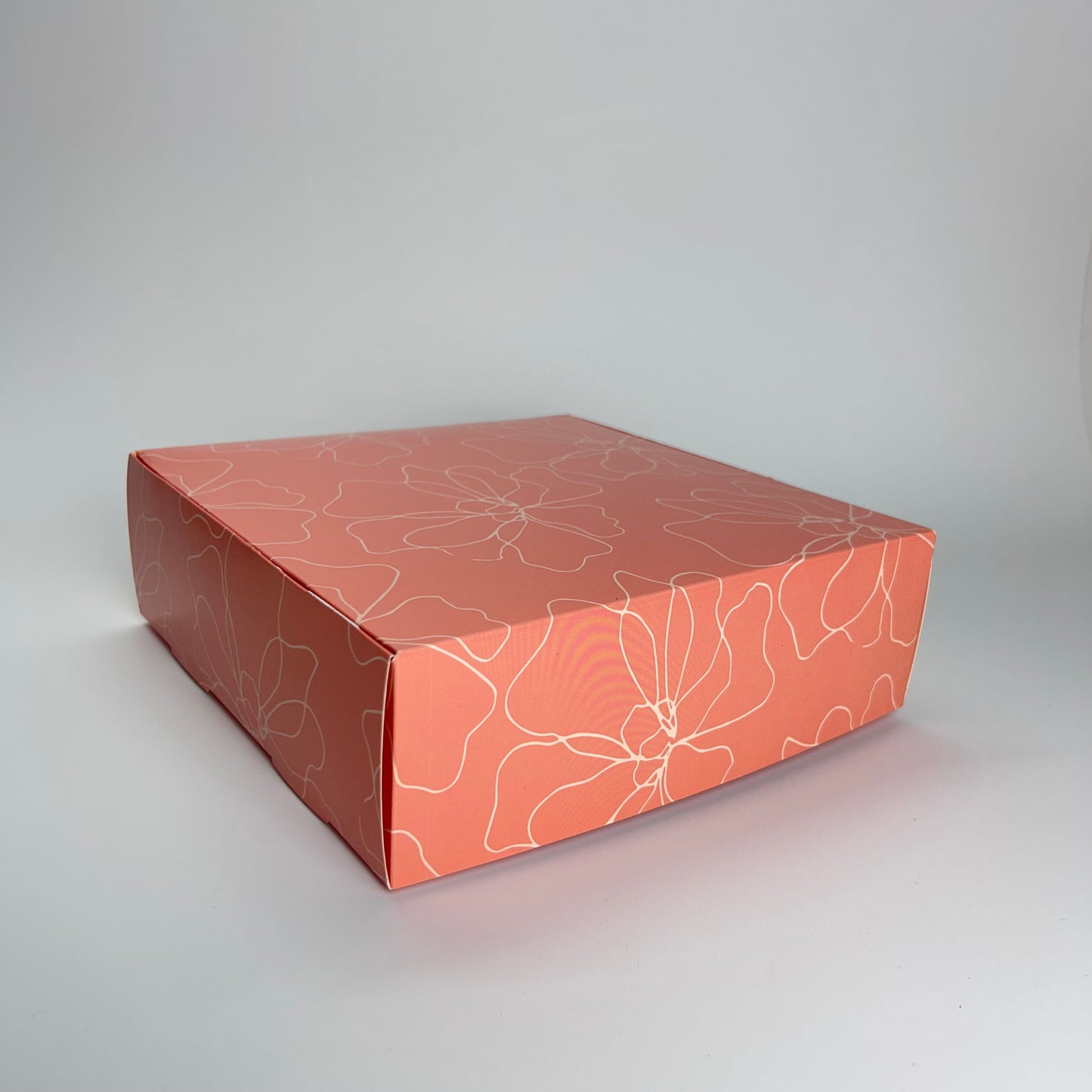 Caja 22x22x7 cm Magnolias