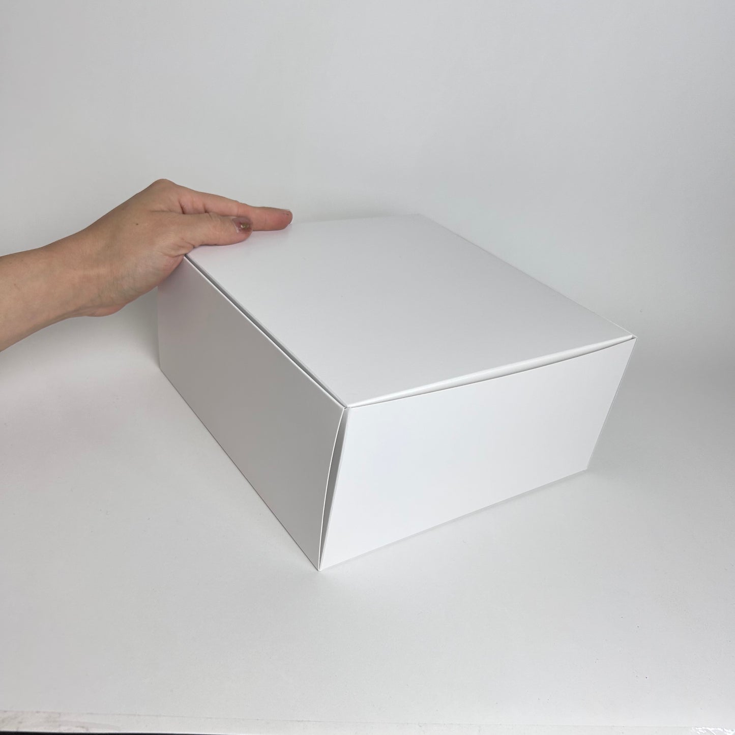 Caja 20x20x10 cm Cartulina Blanca x100 uds