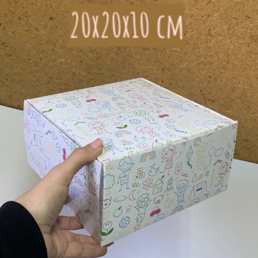 Caja 20x20x10 cm Día del niño