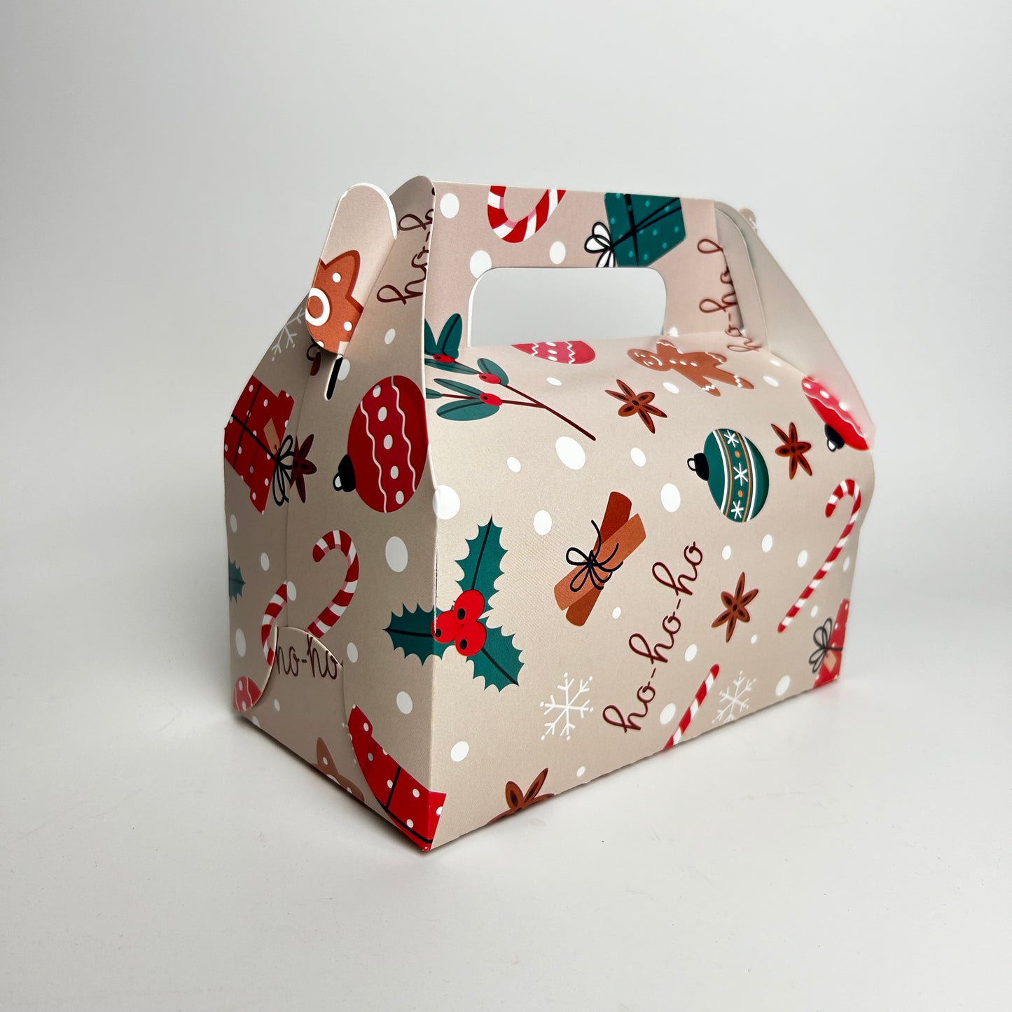 Caja Lonchera 18x10x9 cm Navidad JOJOJO