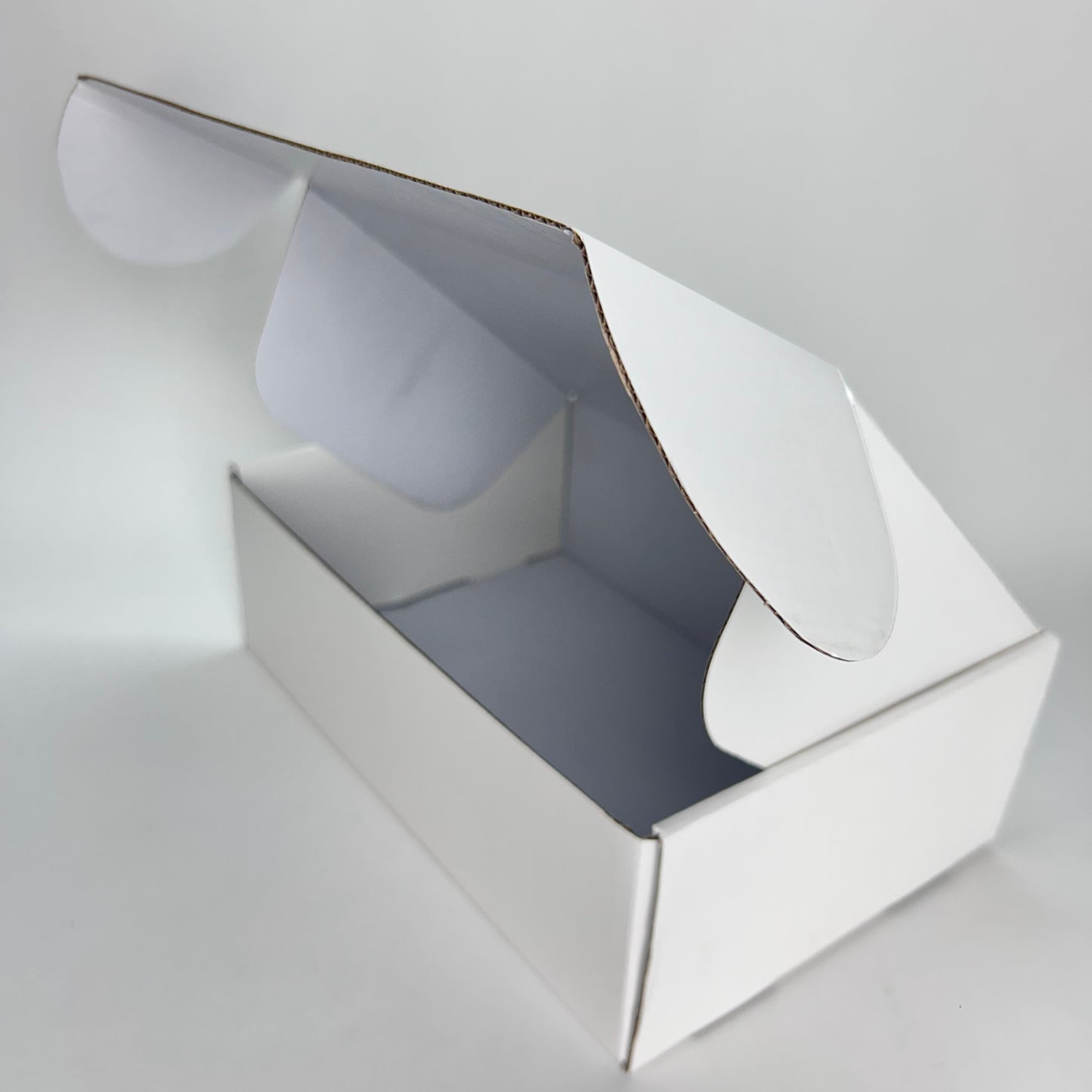 Caja 30x20x10 cm Microcorrugado Blanco por ambos lados