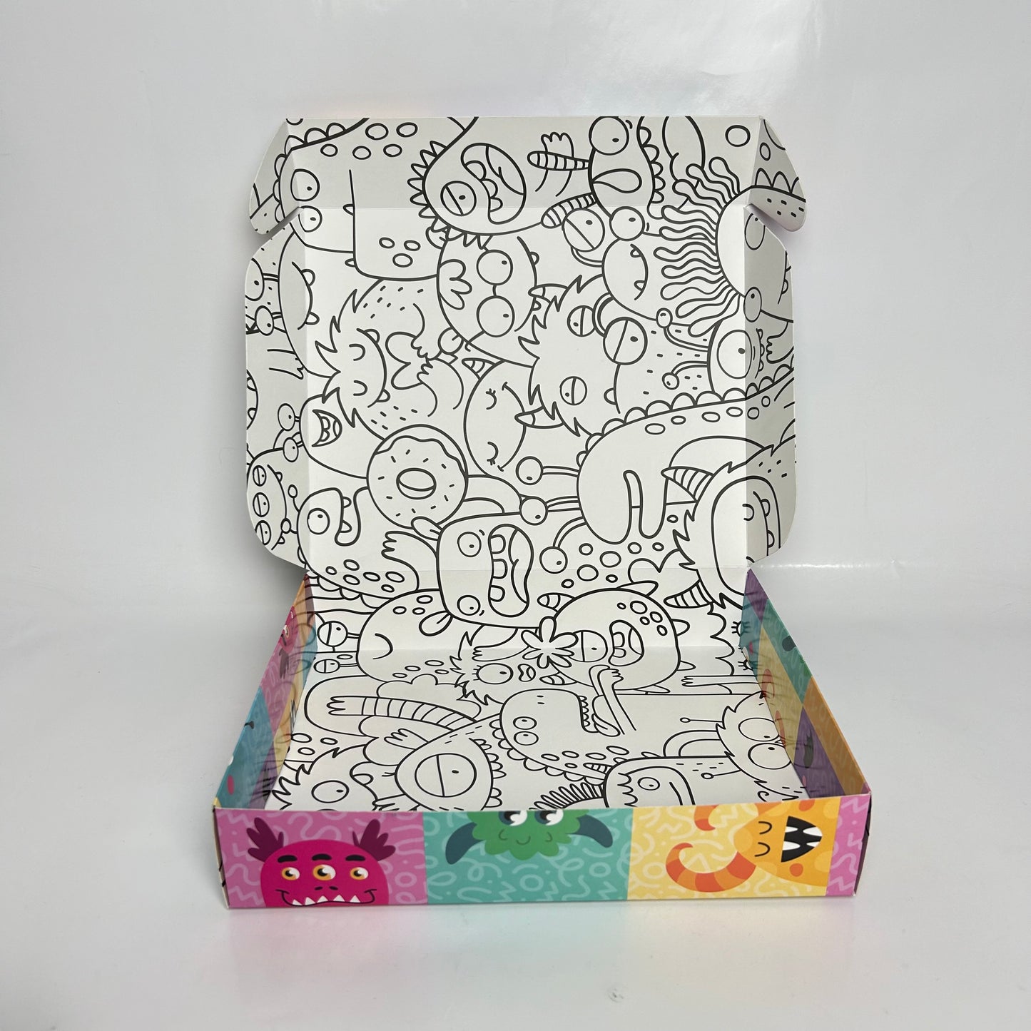 Caja 25x20x5 cm Monstruos