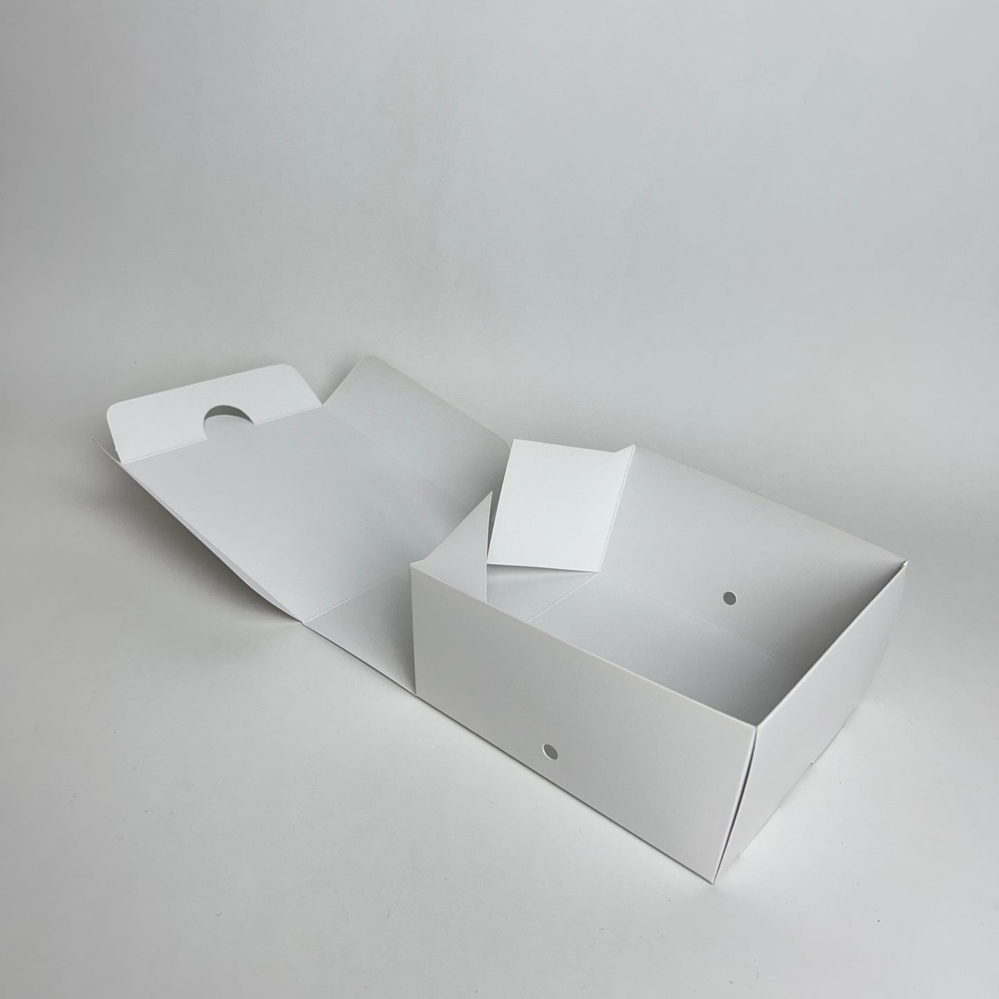 Caja 13x13x6,5 cm Cartulina Blanca x100 unds.