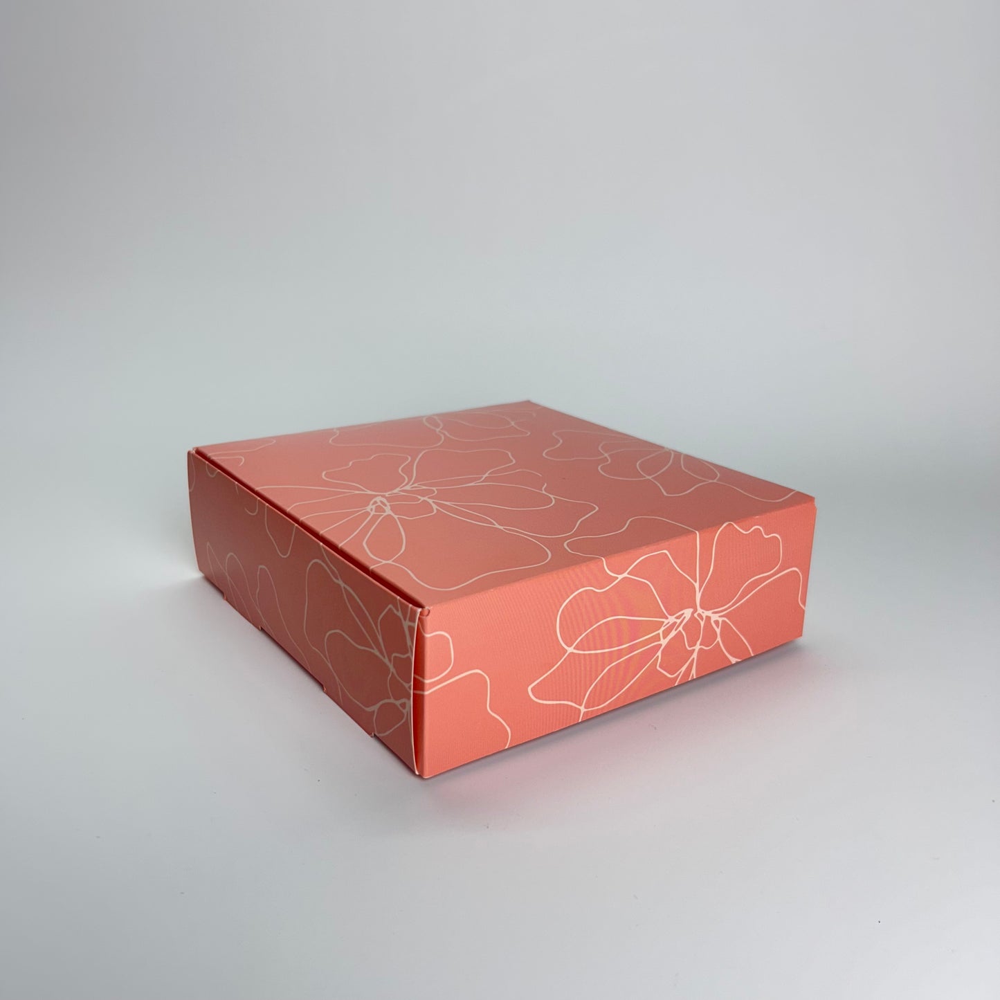 Caja 16x16x5 cm Magnolias