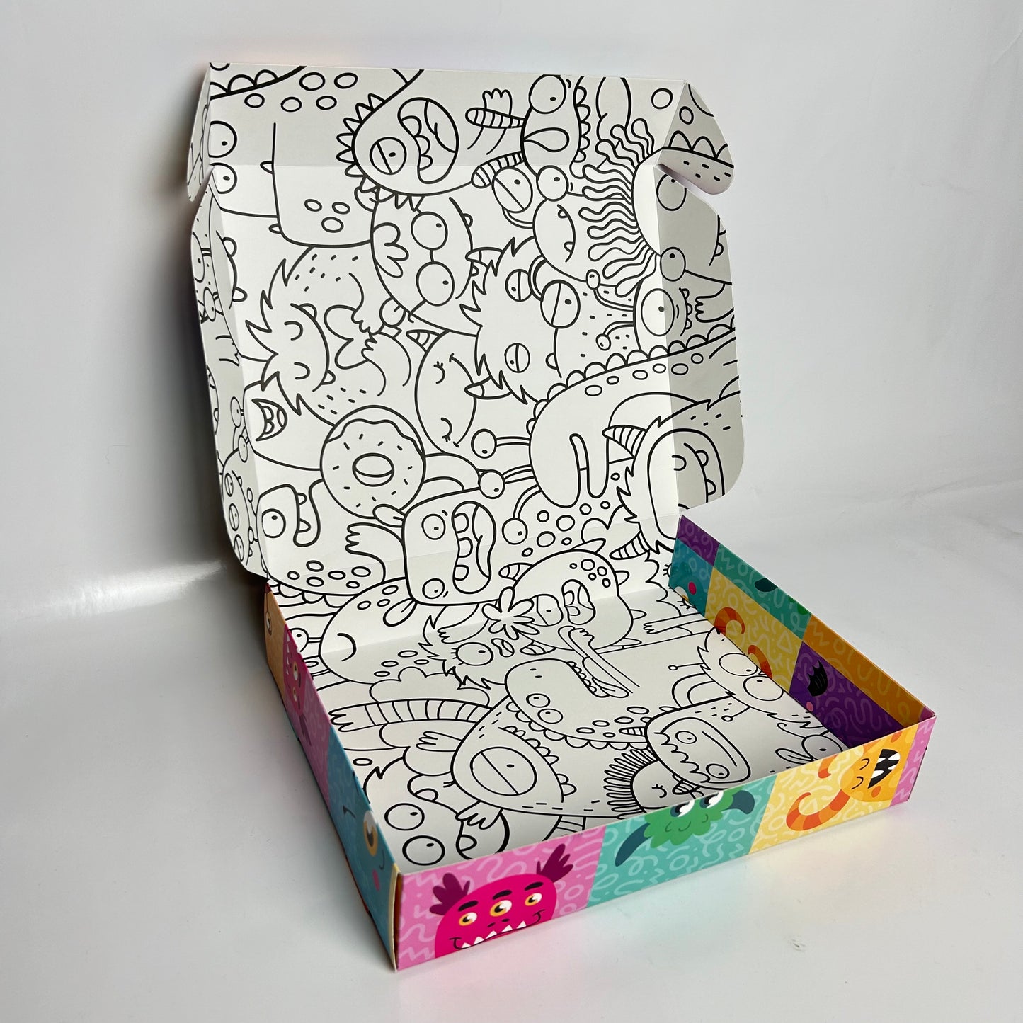 Caja 25x20x5 cm Monstruos