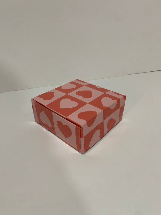 Caja 12x12x5 cm Corazones