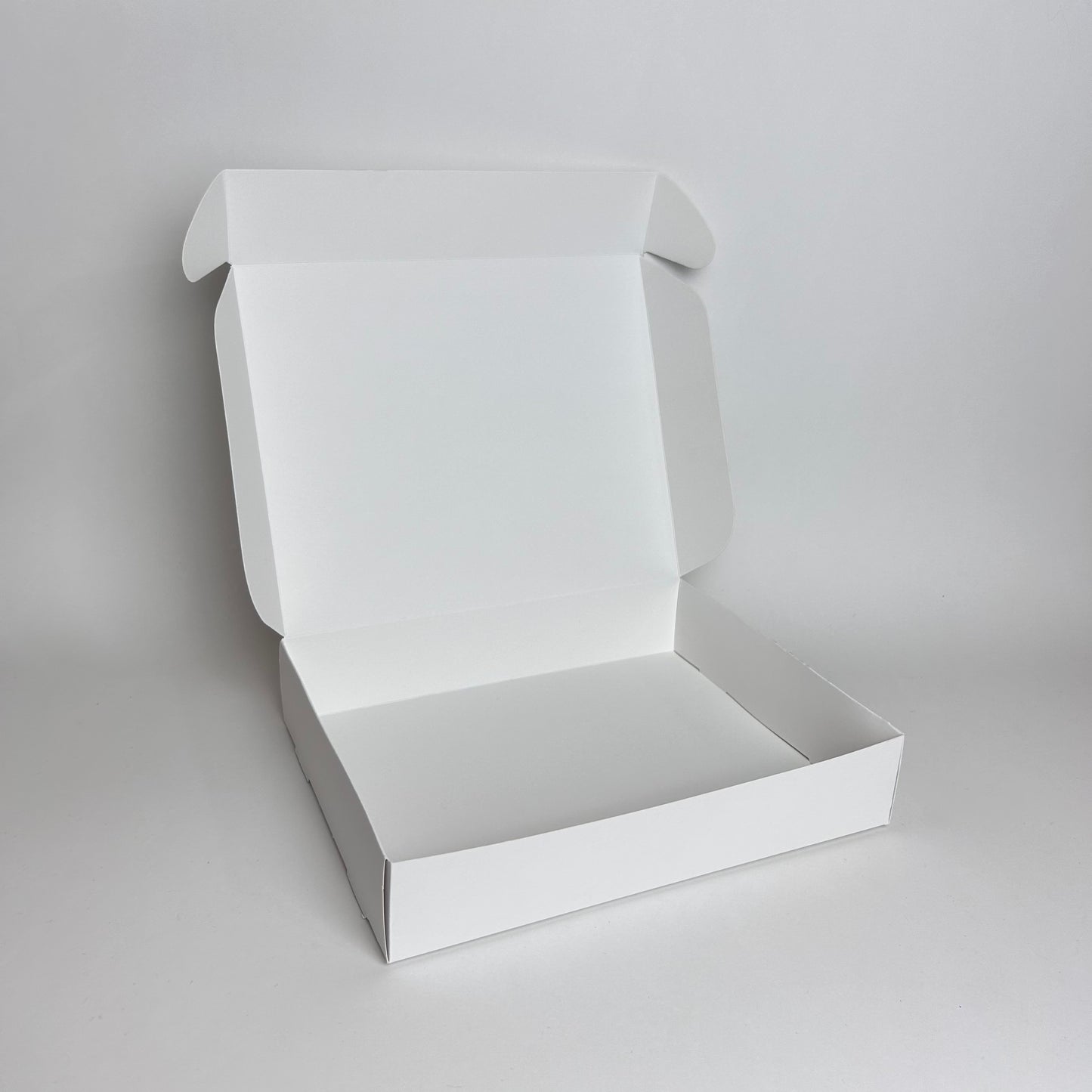 Caja 25x20x5 cm Cartulina Blanca x100 uds