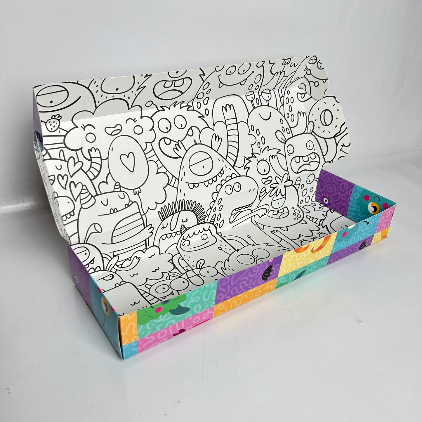 Caja 36x12x5 cm Monstruos