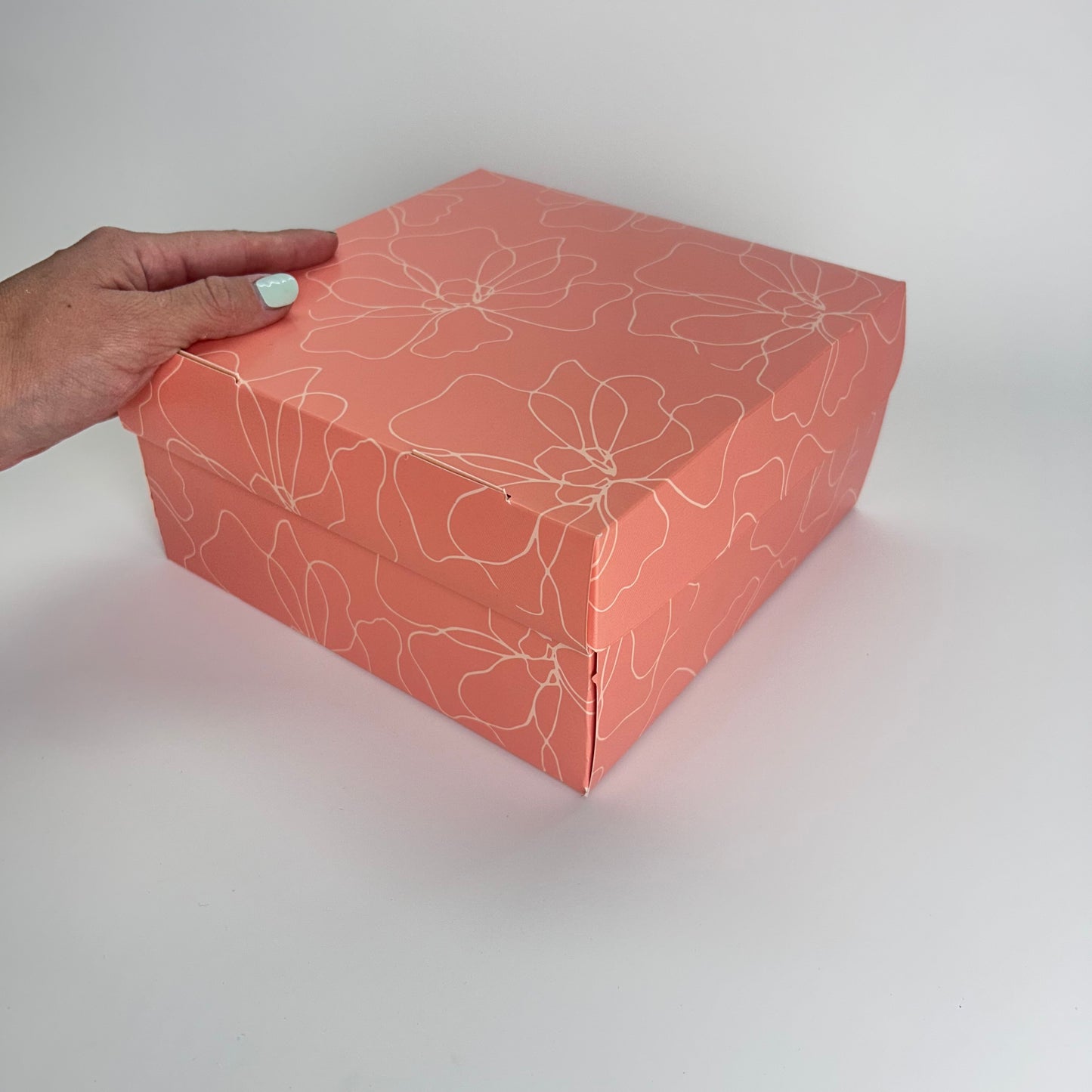 Caja 20x20x10 cm Magnolias