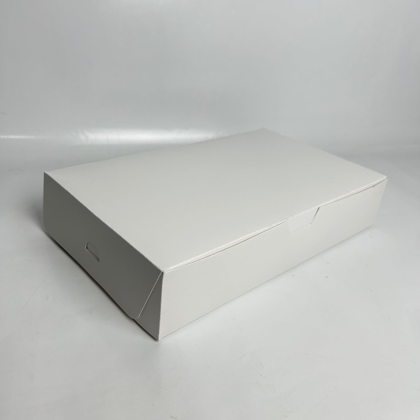Caja 30x18x6 cm Cartulina Blanca x100 uds