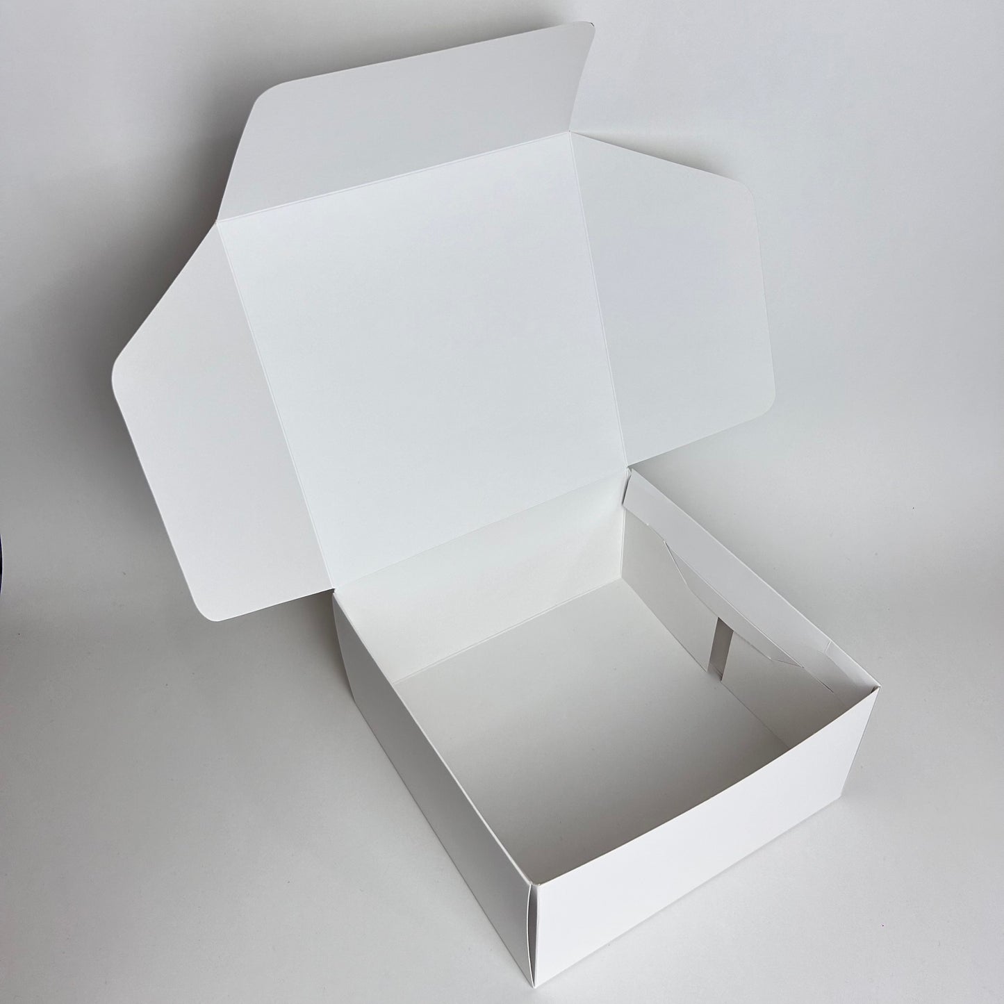 Caja 20x20x10 cm Cartulina Blanca x100 uds