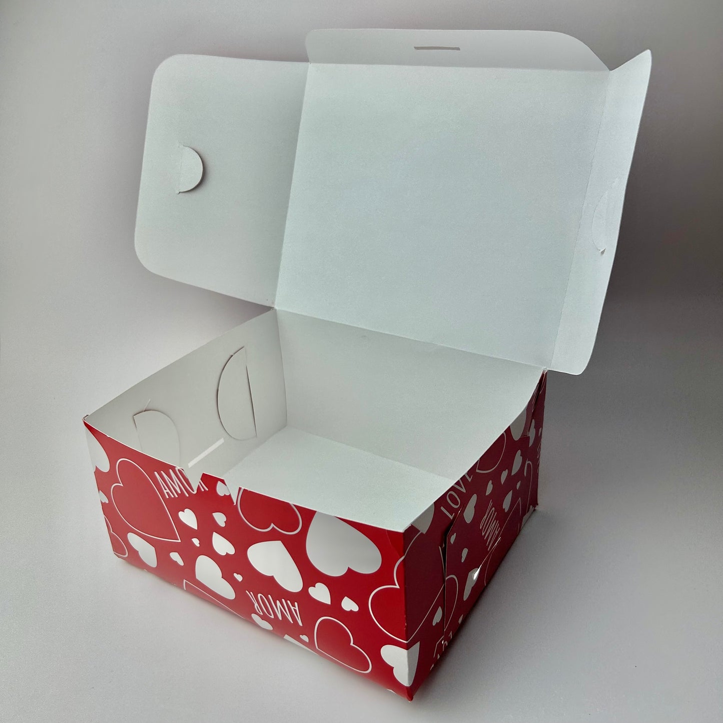 Caja 24x20x12 cm "Amor Love" Roja