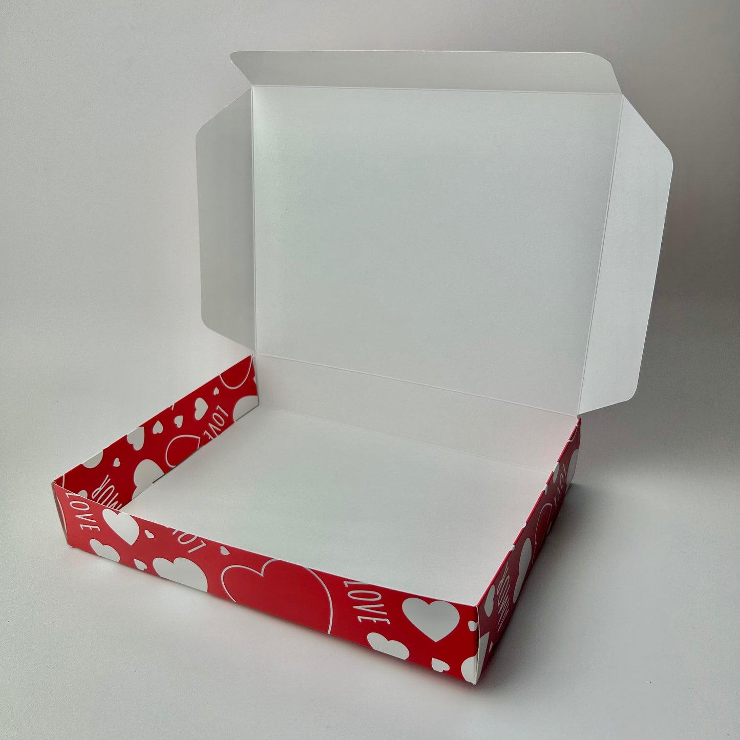 Caja 28x22x5 cm "Amor Love" Roja
