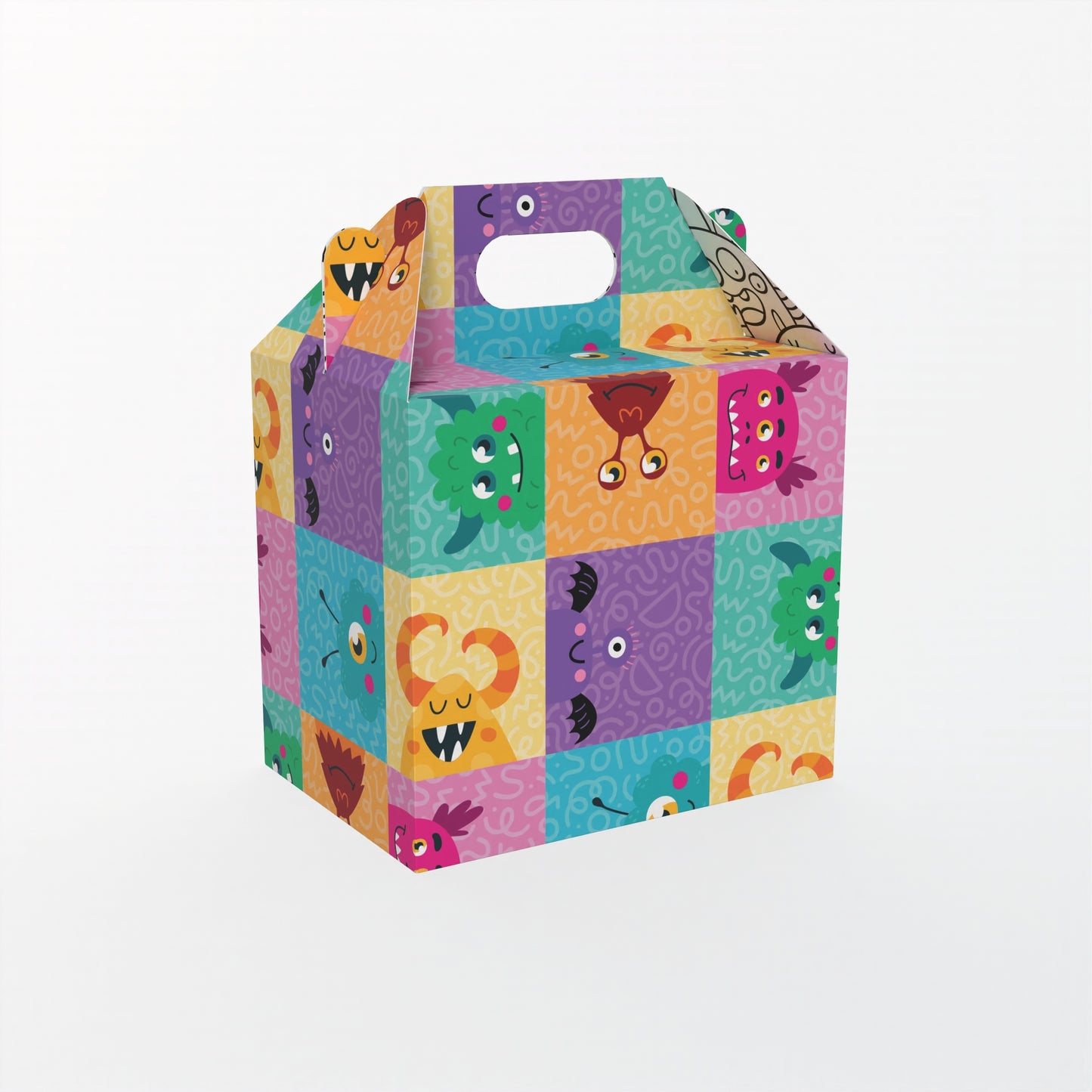 Caja Maletín 20x14x18 cm Monstruos