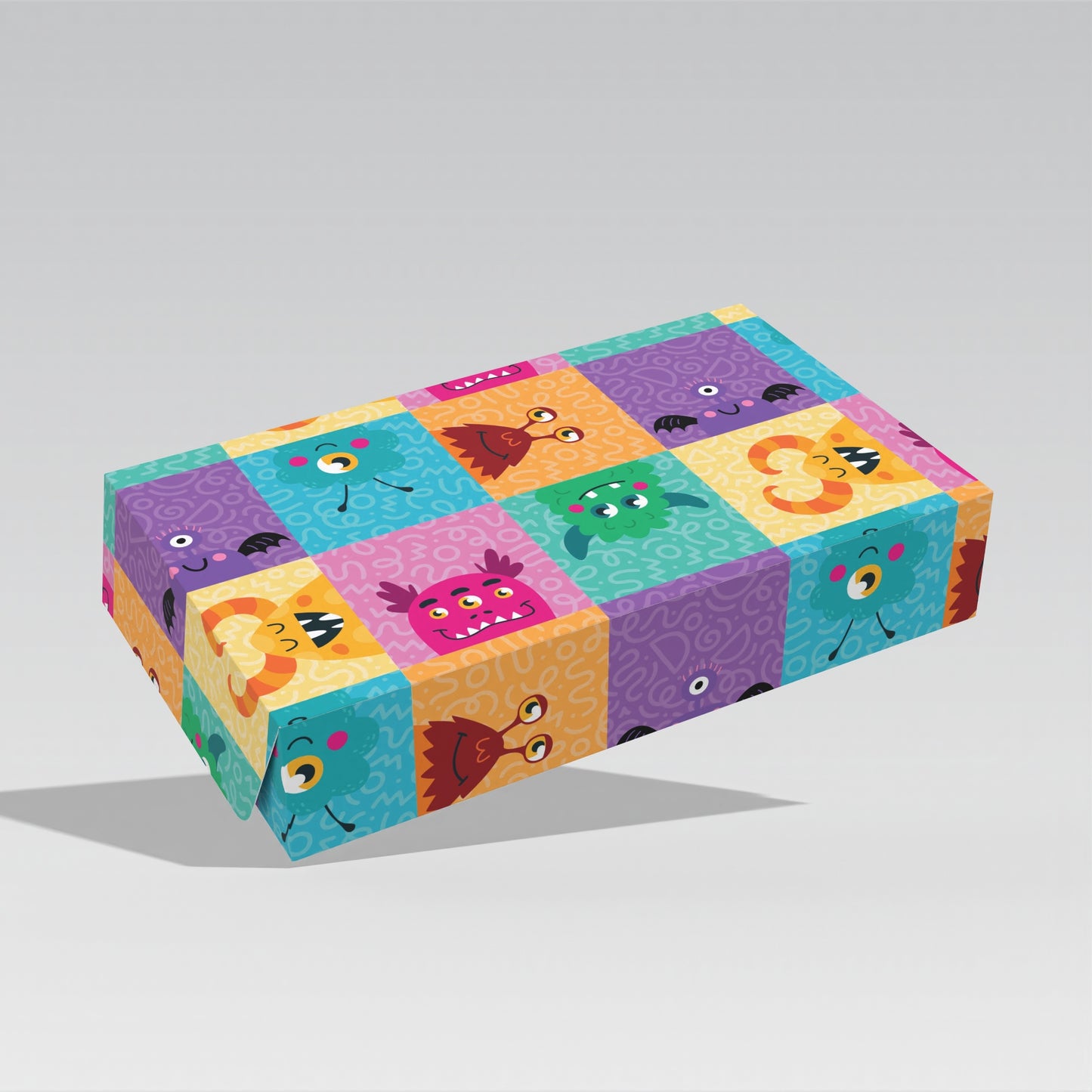 Caja 30x18x6 cm Monstruos