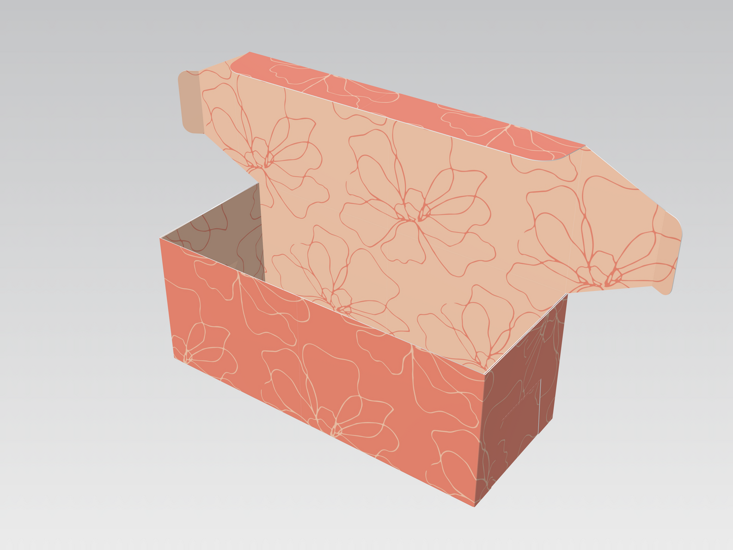 Caja NY Cookies 25x10x10 cm Magnolias