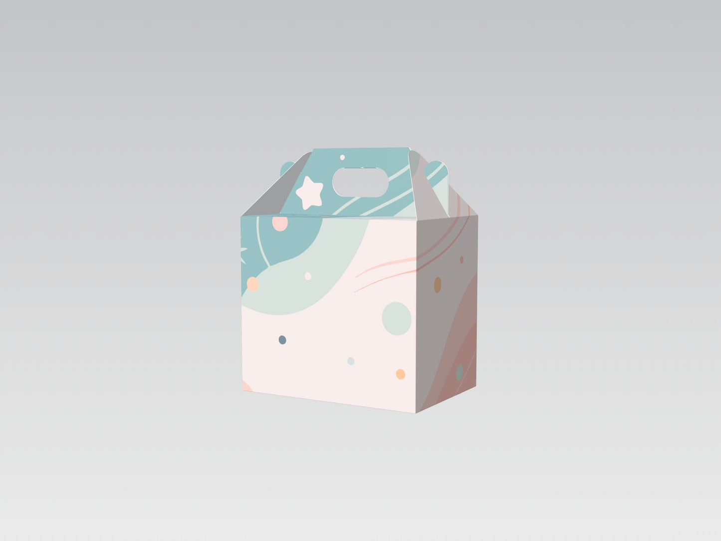 Caja Maletín 20x14x18 cm Espacial