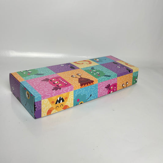 Caja 36x12x5 cm Monstruos
