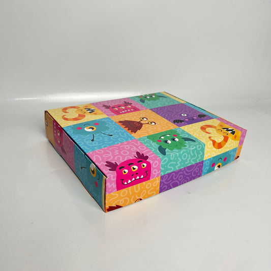 Caja 25x20x5 cm Monstruos