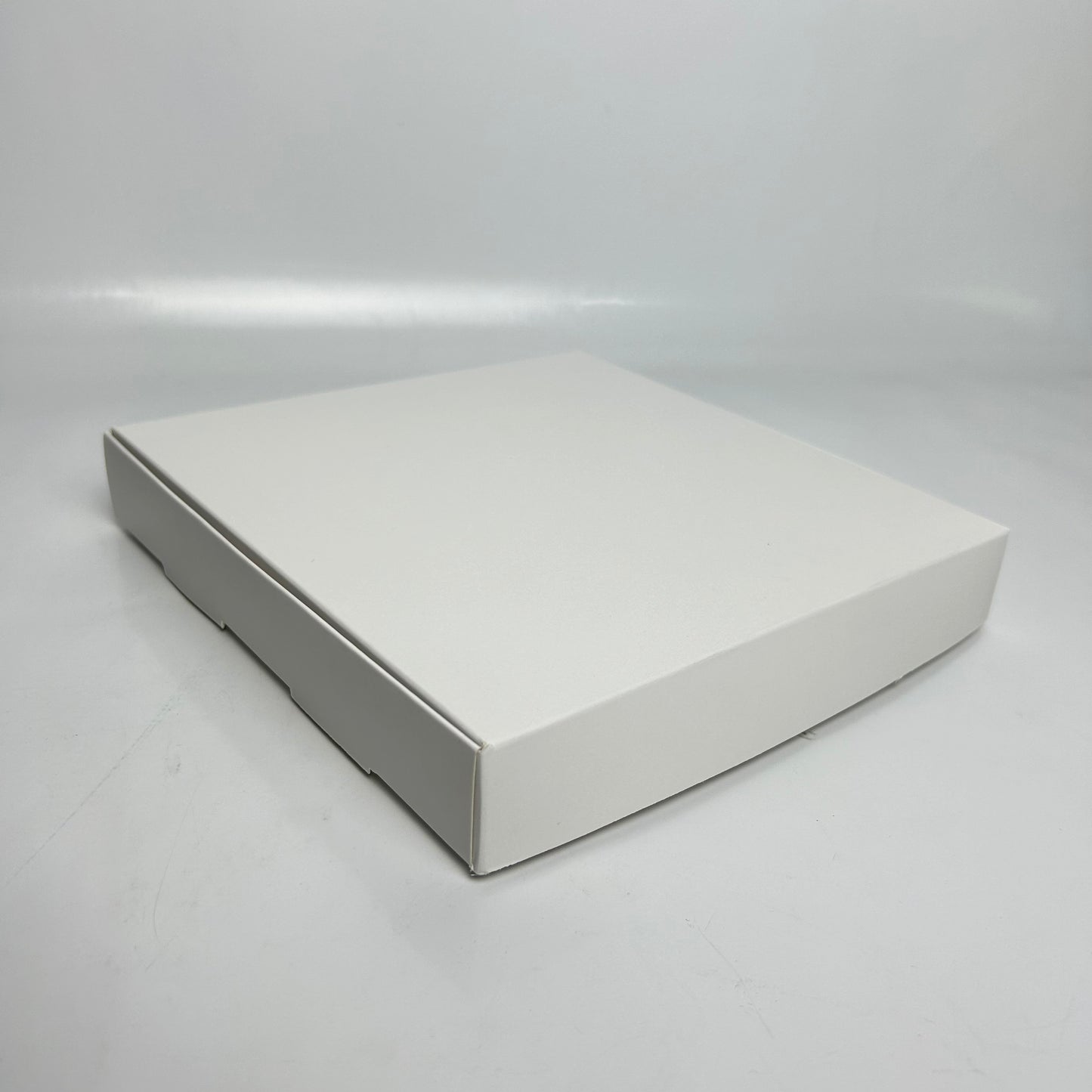 Caja 19x19x3 cm Cartulina Blanca