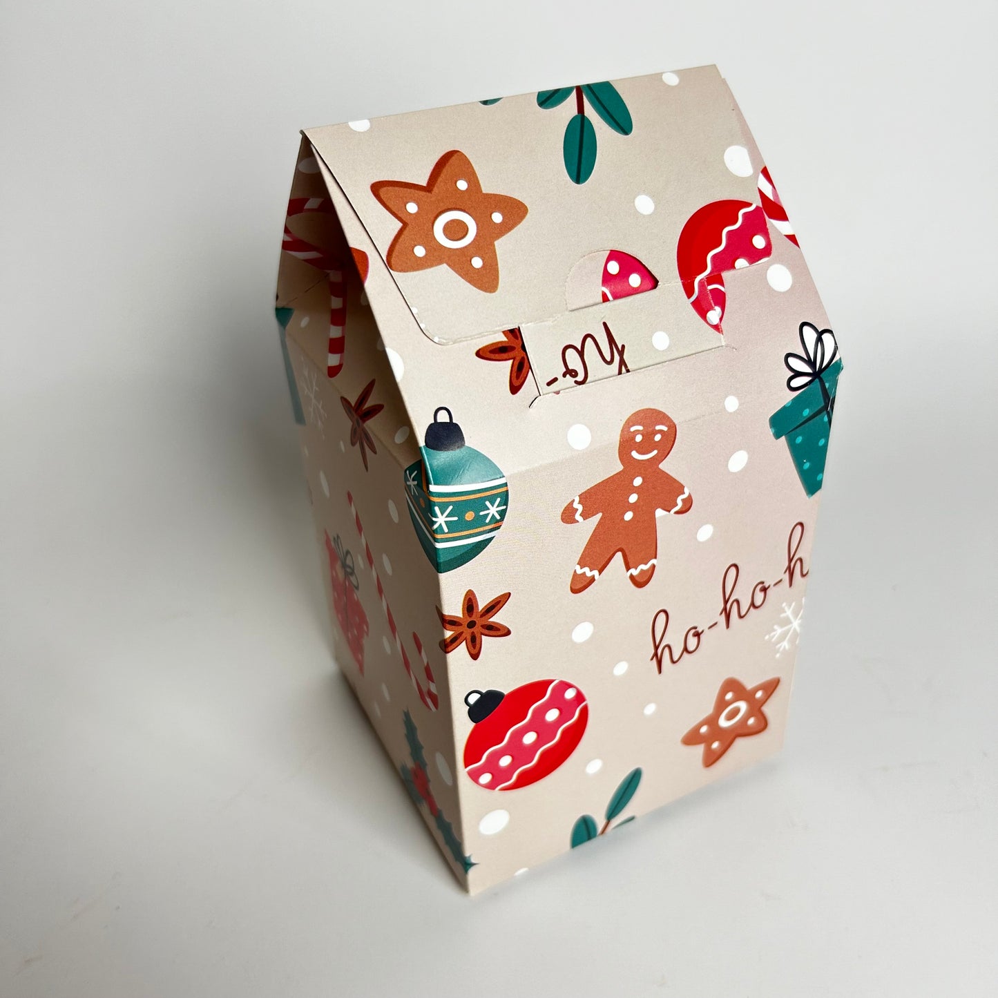 Caja 10x10x16 cm Navidad