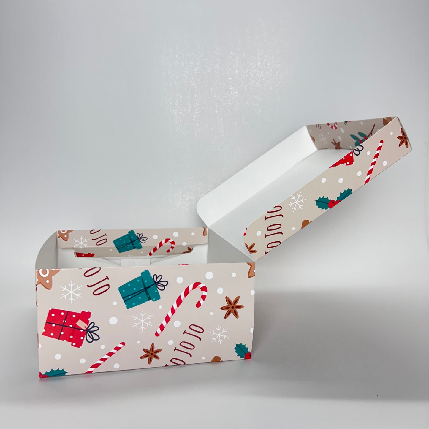 Caja 20x20x10 cm Navidad JOJOJO