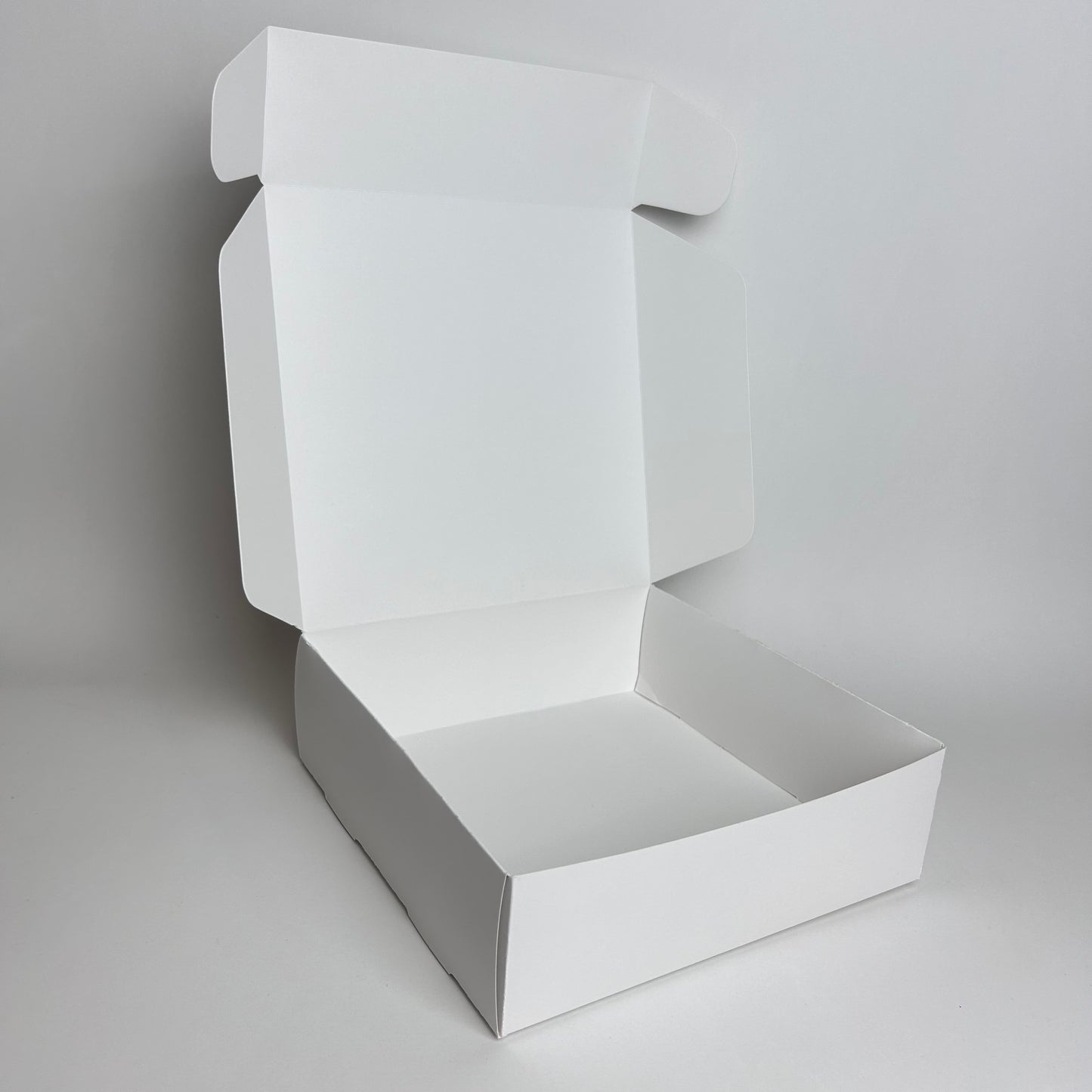 Caja 22x22x7 cm Cartulina Blanca