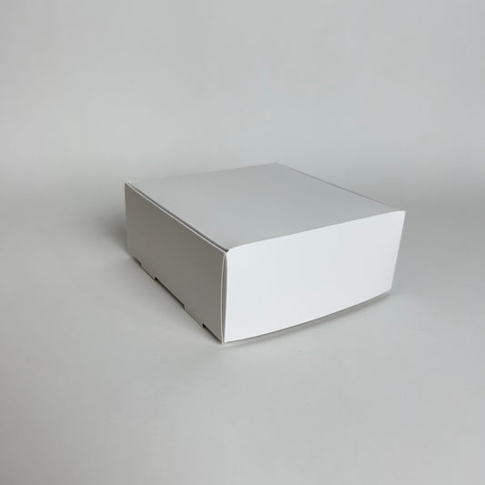 Caja 12x12x5 cm Cartulina Blanca