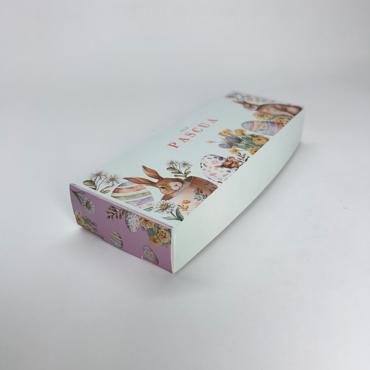 Caja 19x7x3 cm Pascua (3 alfajores)