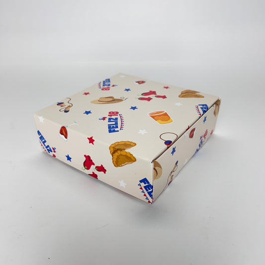 Caja 16x16x5 cm Feliz 18