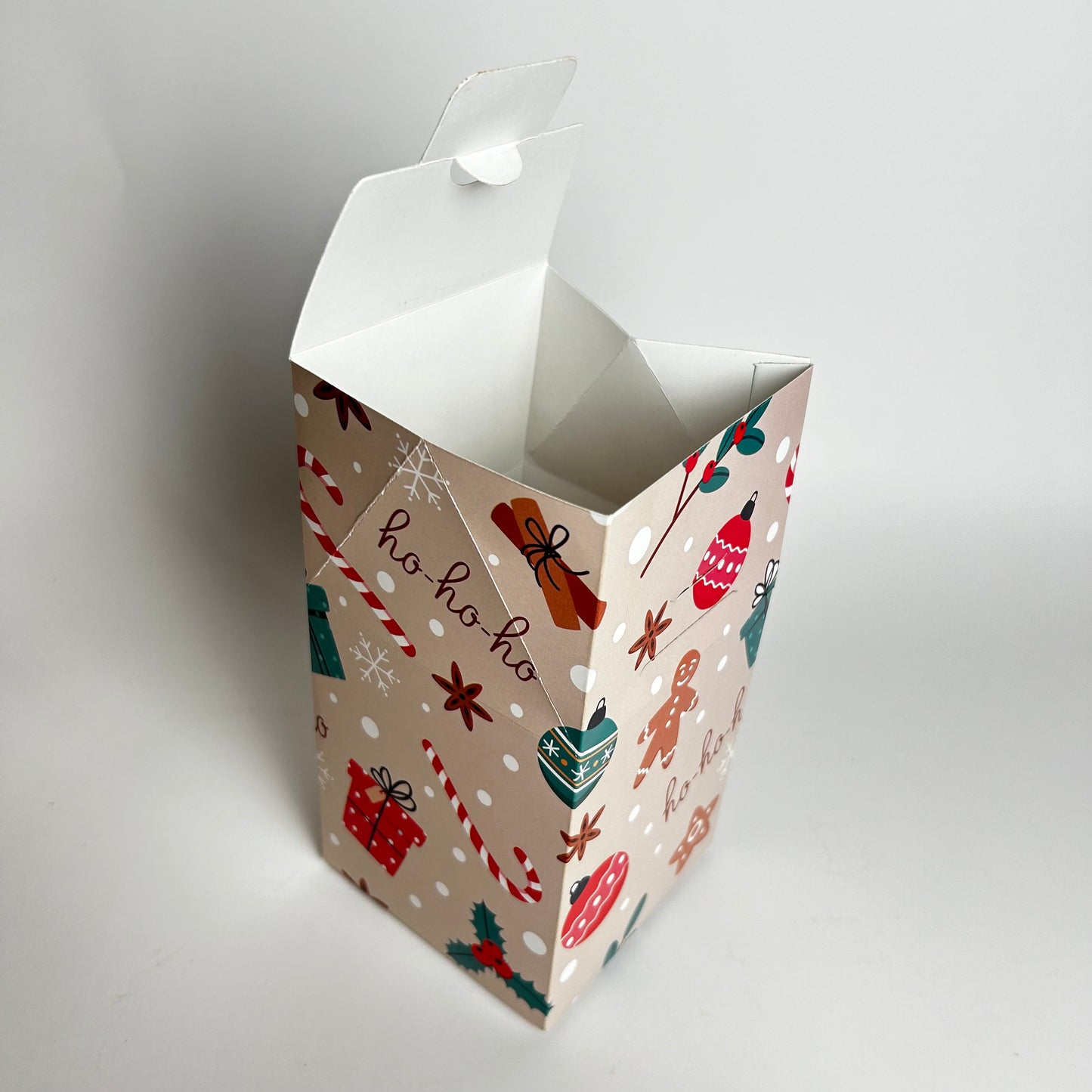 Caja 10x10x16 cm Navidad