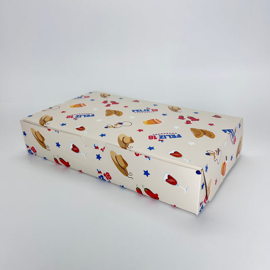 Caja 30x18x6 cm Feliz 18