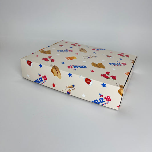 Caja 25x20x5 cm Feliz 18