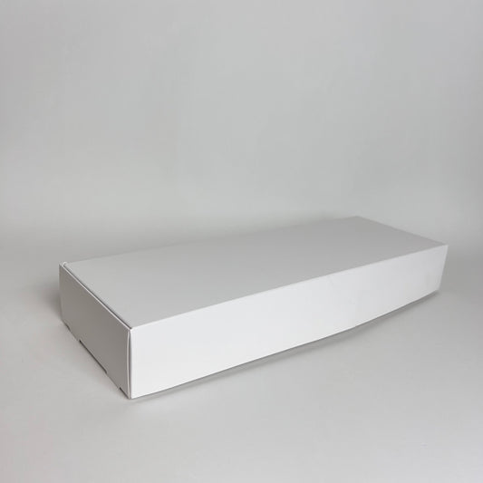 Caja 36x12x5 cm Cartulina Blanca