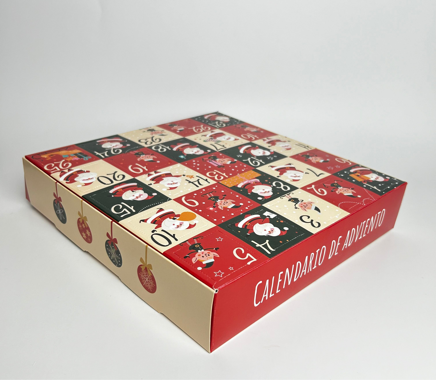 Caja Calendario de Adviento Navidad 25 DÍAS