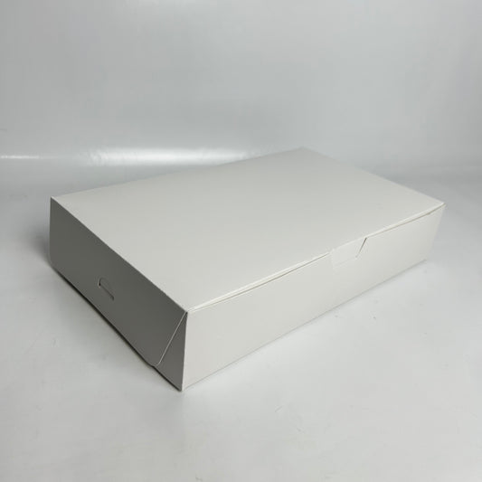 Caja 30x18x6 cm Cartulina Blanca