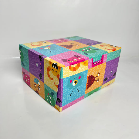 Caja 24x20x12 cm Monstruos