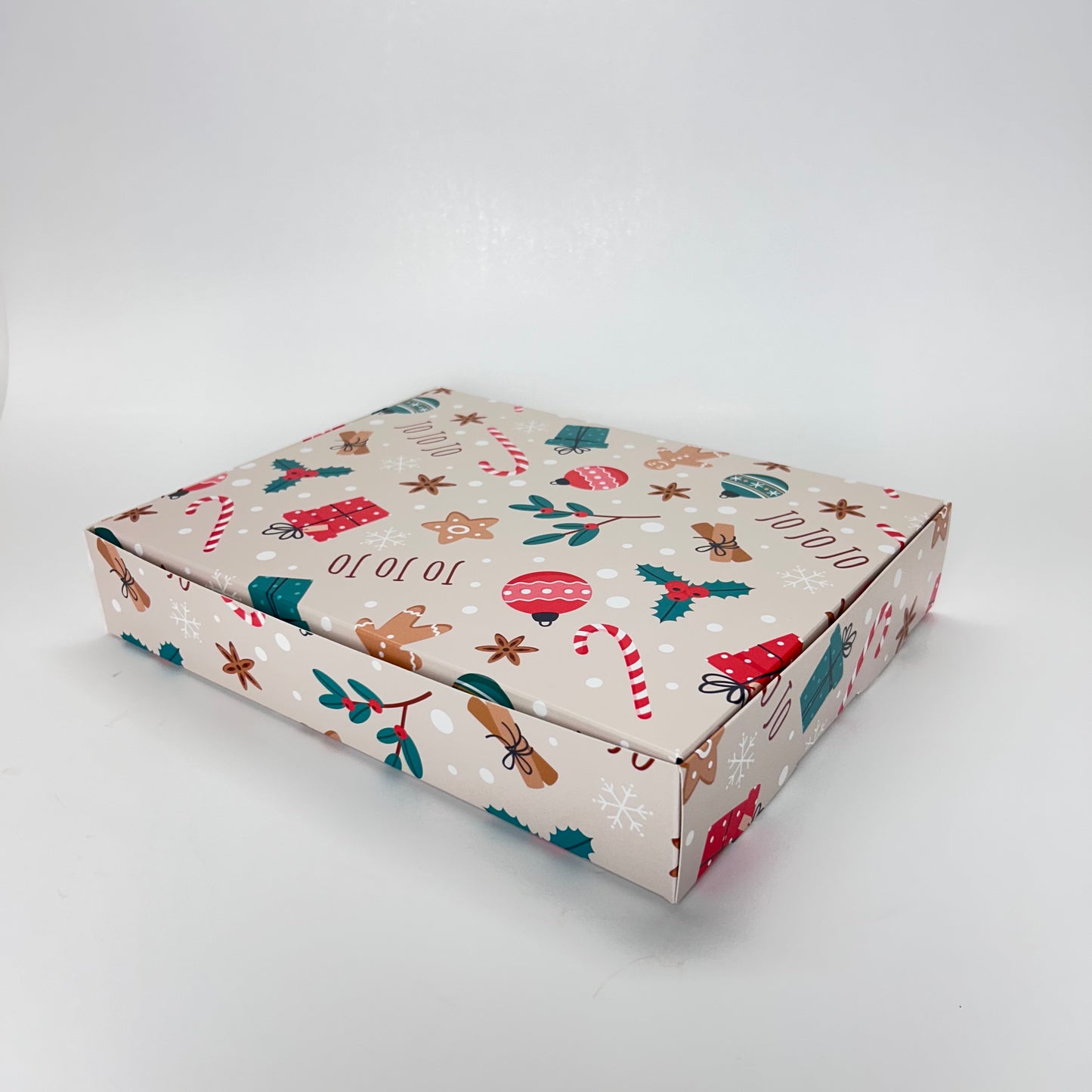 Caja 28x22x5 cm Navidad JOJOJO