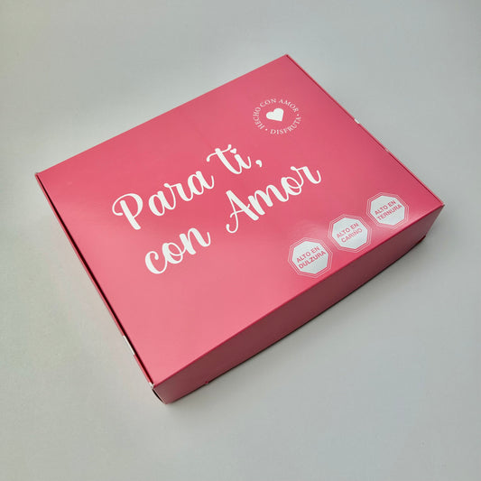 Caja 25x20x5 cm Para ti, con Amor