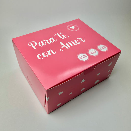 Caja 24x20x12 cm Para ti, con Amor
