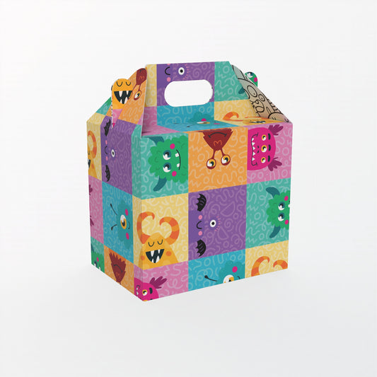 Caja Maletín 20x14x18 cm Monstruos