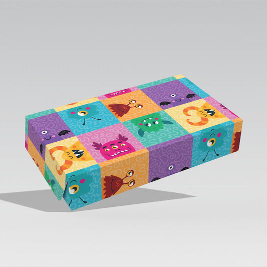 Caja 30x18x6 cm Monstruos
