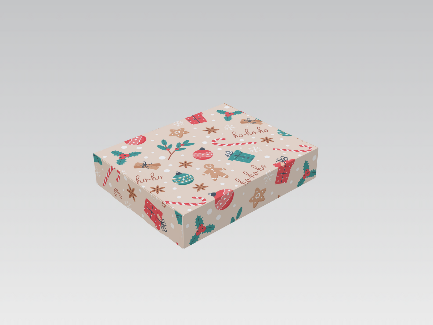 Caja 25x20x5 cm Navidad