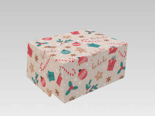 Caja 24x20x12 cm Navidad