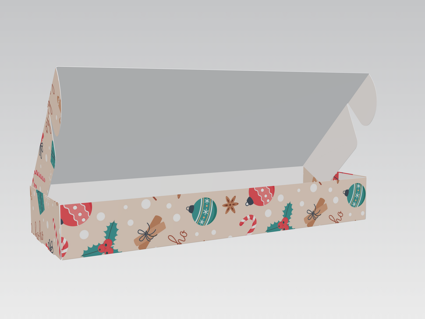 Caja 36x12x5 cm Navidad